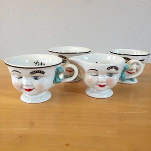 Set of 4 Baileys Irish Cream 1996 Winking Cups